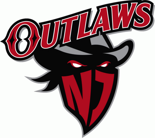 New Jersey Outlaws 2011 Primary Logo iron on transfers for T-shirts